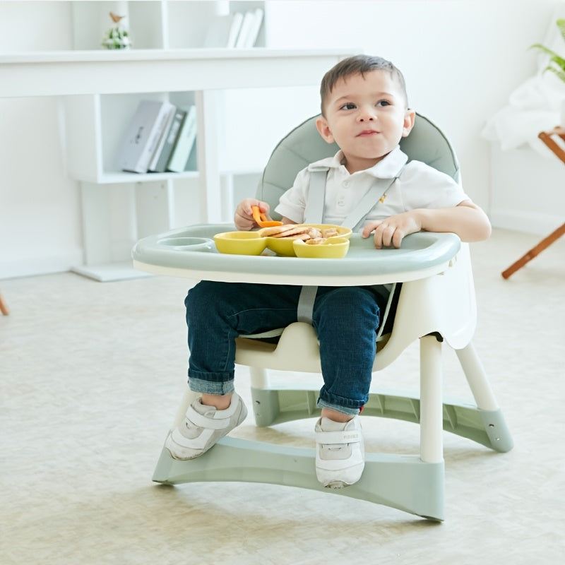 Baby High Chair - Adjustable Multifunctional Dining Chair, Household Anti-Fall Learning Seat for Babies and Toddlers