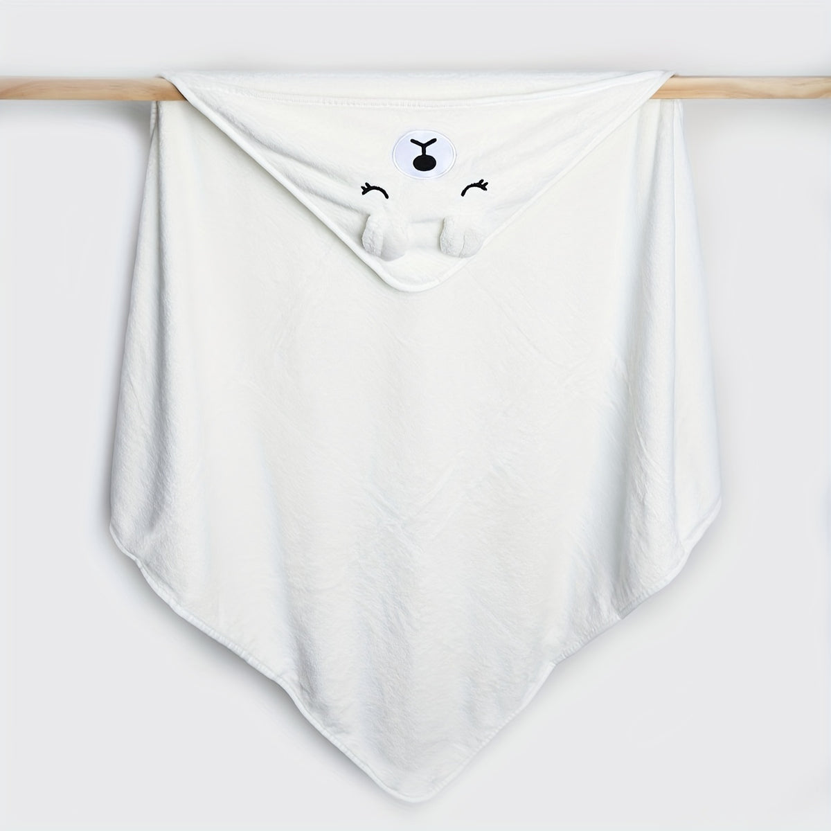 Cute Cartoon Design, Baby Towel And Hooded Bathrobe, Blanket, Absorbent, Soft And Skin-Friendly, Suitable for Children 0, Christmas Halloween Thanksgiving Gift