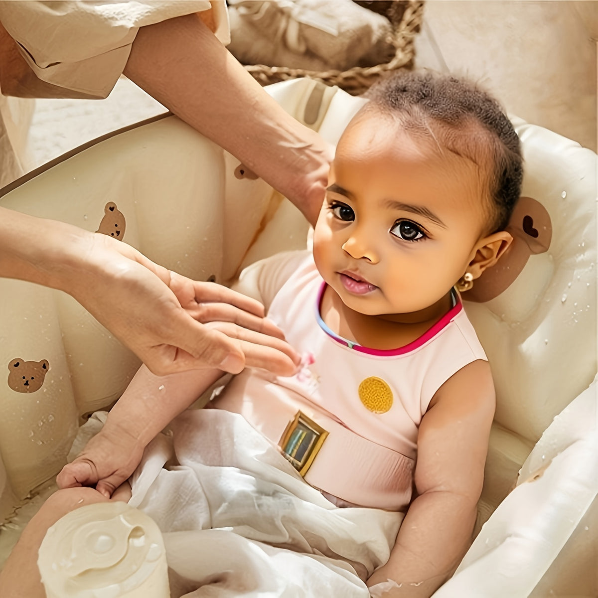 Portable Collapsible Inflatable Baby Bathtub