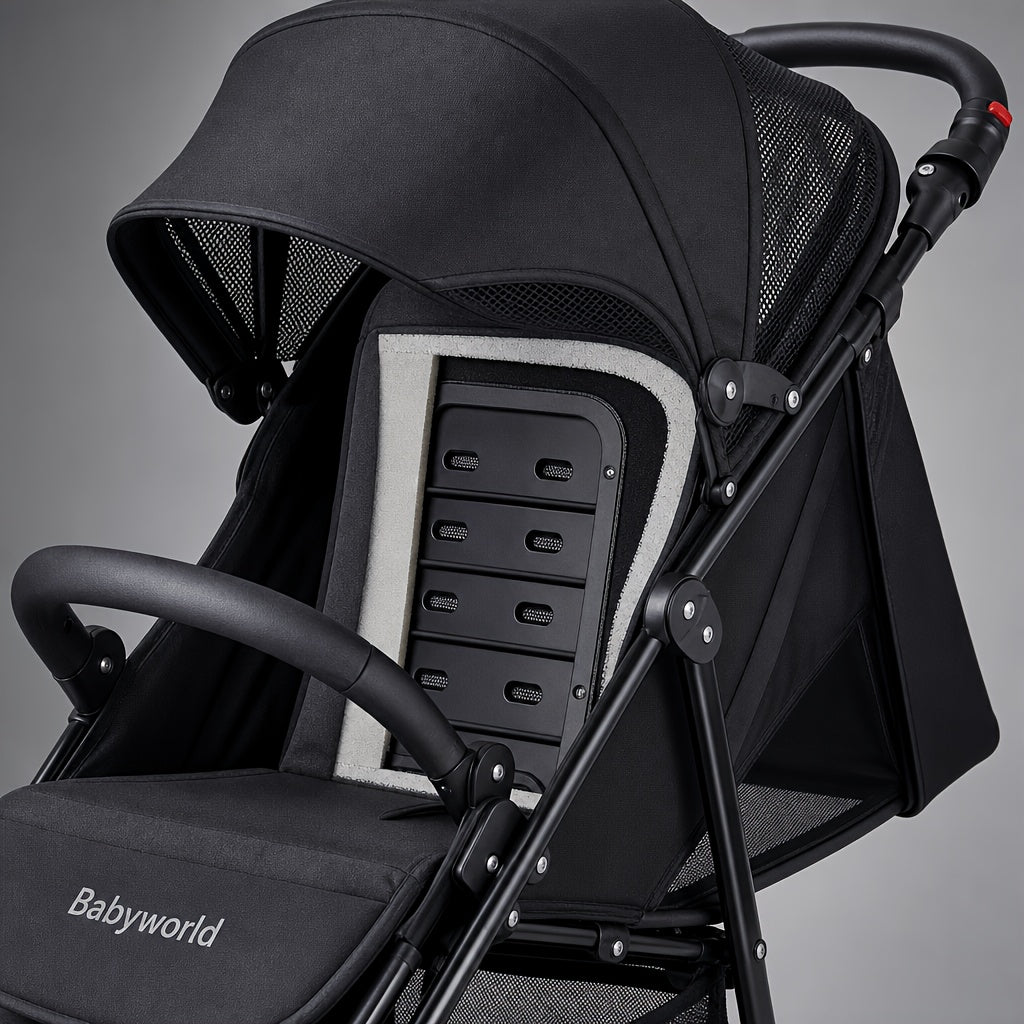 Multifunctional Baby Stroller with Sunshade | Sit or Lie Down | Travel Essential