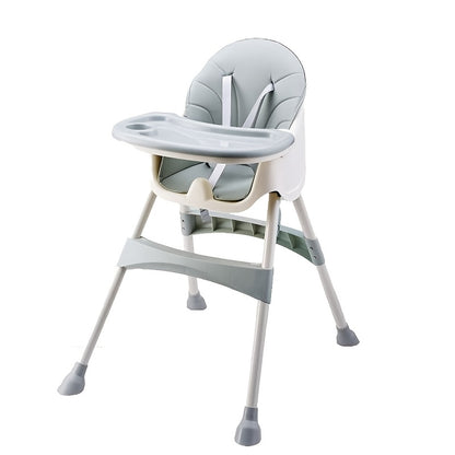 Baby High Chair - Adjustable Multifunctional Dining Chair, Household Anti-Fall Learning Seat for Babies and Toddlers