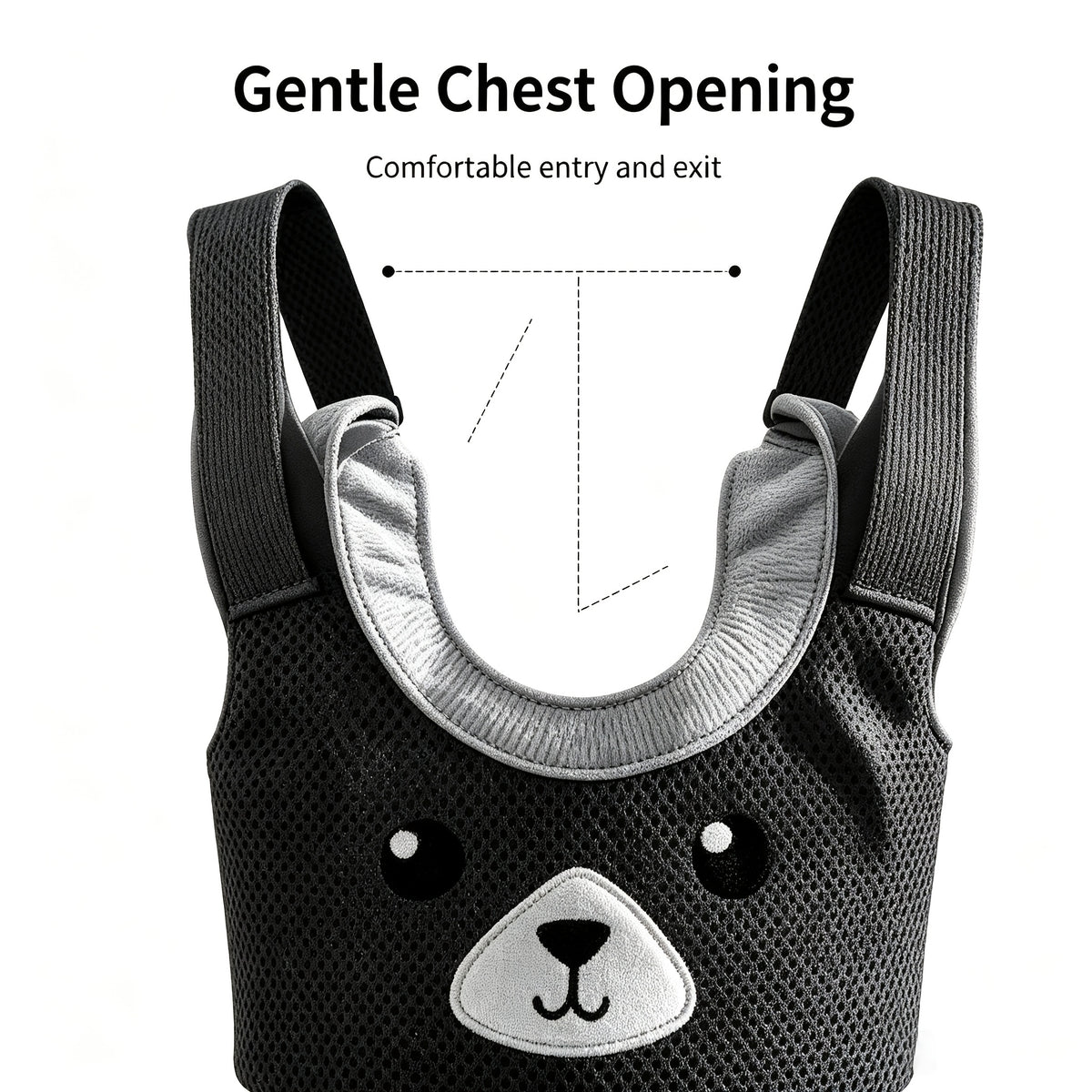 Adjustable Baby Walking Harness with Breathable Mesh Chest Support