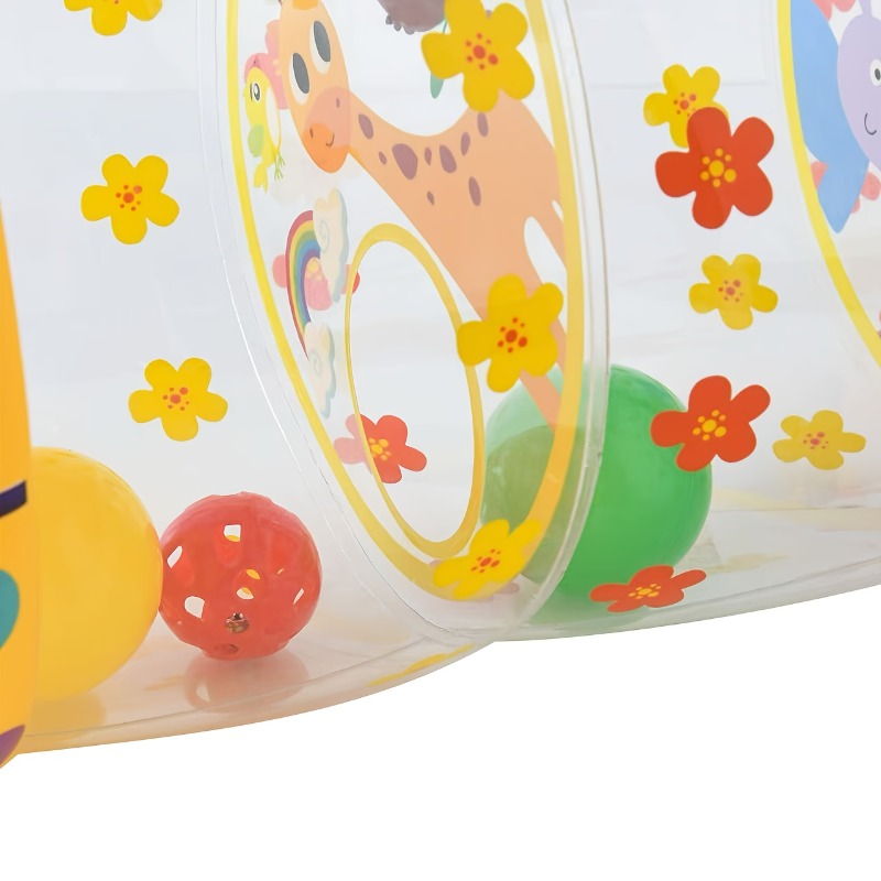 Inflatable Infant Tummy Time &amp; Crawling Development Toy, No Air Pump Included.