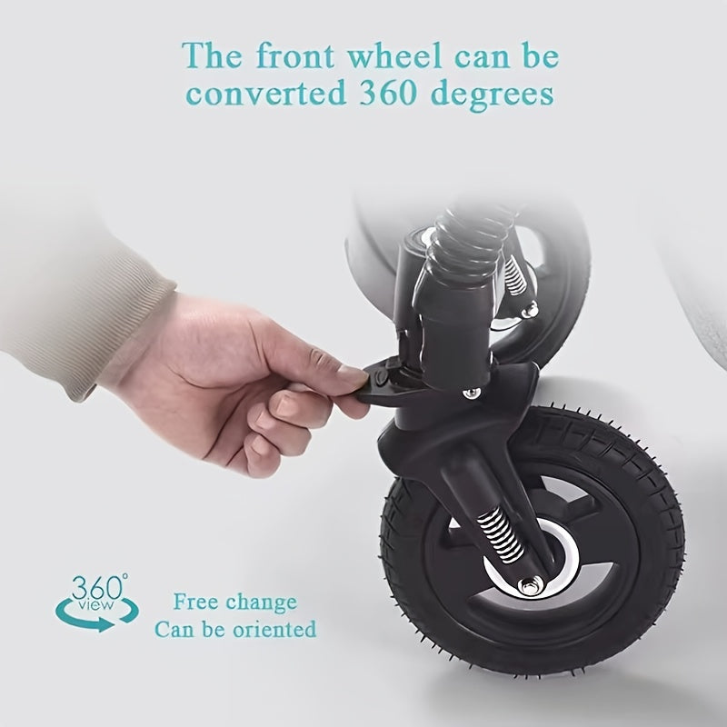 Babyworld Modern Stroller Travel System Convertible Pram with 5-Point Harness