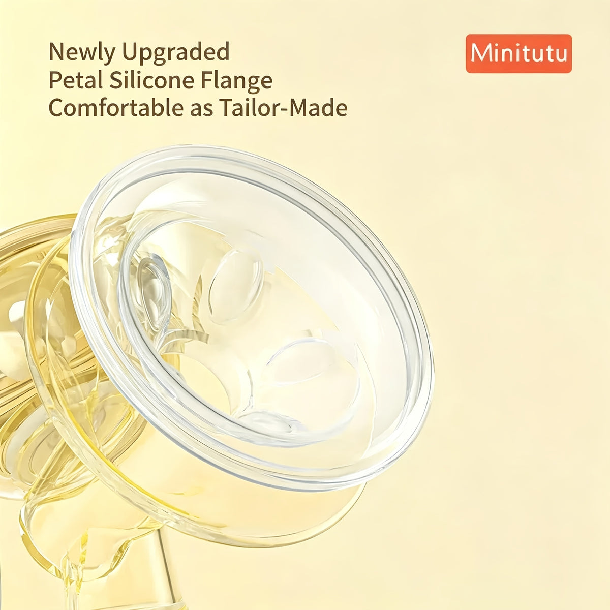 Minitutu Portable Manual Breast Pump | Lightweight &amp; Discreet for On-The-Go Mums