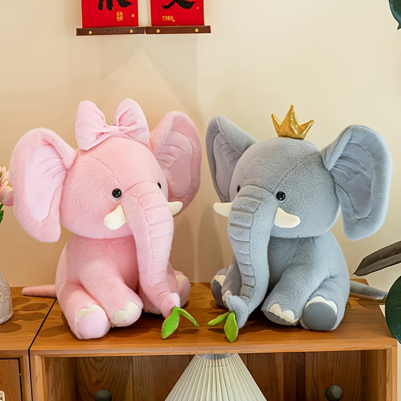 Ultra-Soft Large Elephant Plush Toy, Cuddly Stuffed Animal