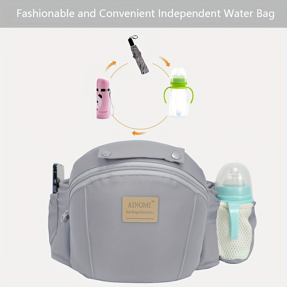 6-in-1 Ergonomic Baby Carrier with Hip Seat | Newborn to Toddler 0–48 Months | Breathable Mesh