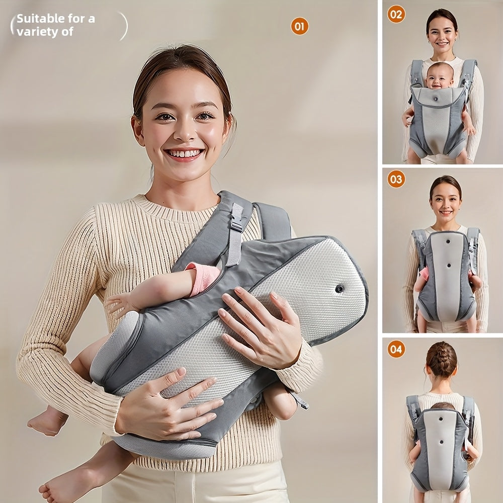 Multifunctional Baby Carrier with Waist Seat | Breathable &amp; Lightweight | Front or Back Carrying