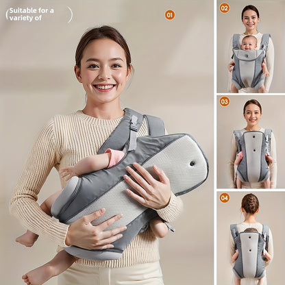 Multifunctional Baby Carrier with Waist Seat | Breathable &amp; Lightweight | Front or Back Carrying