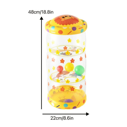 Inflatable Infant Tummy Time &amp; Crawling Development Toy, No Air Pump Included.