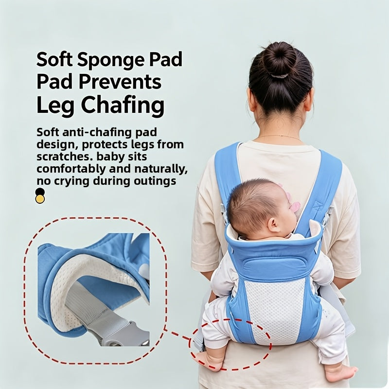 Baby Carrier 3-in-1 Adjustable Ergonomic Double Shoulder Sling for Newborns to Toddlers (3-36 Months) – Comfortable Hands-Free Infant Carrier for Easy Parenting