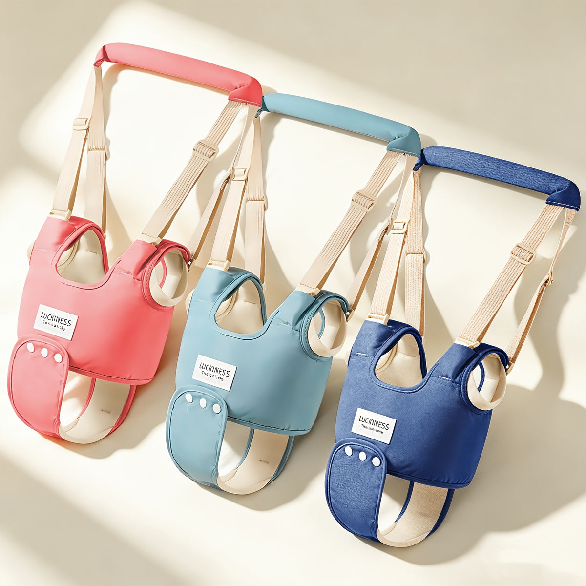 Adjustable Baby Walking Harness with Detachable Crotch Strap