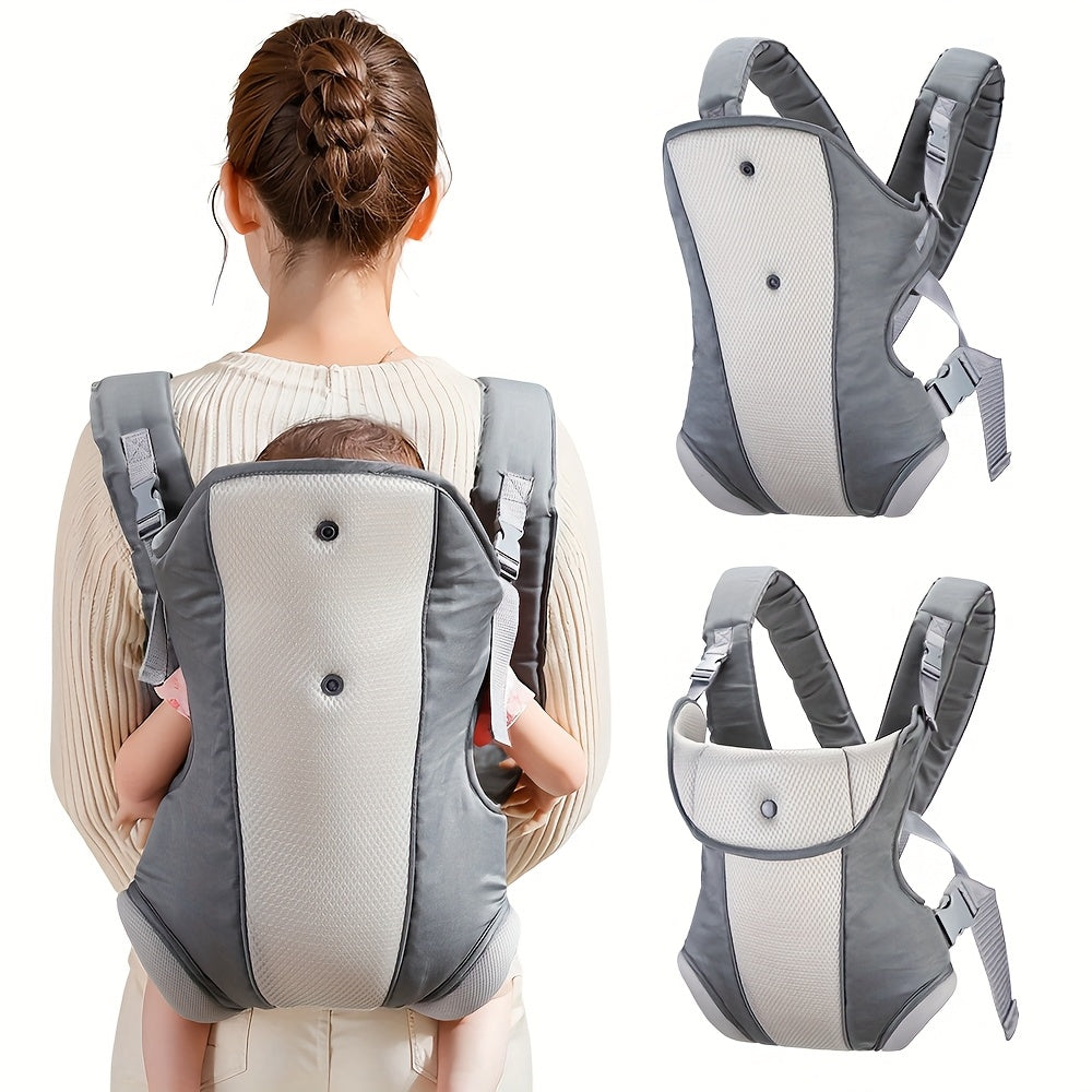 Multifunctional Baby Carrier with Waist Seat | Breathable &amp; Lightweight | Front or Back Carrying