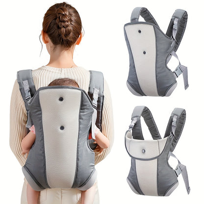 Multifunctional Baby Carrier with Waist Seat | Breathable &amp; Lightweight | Front or Back Carrying
