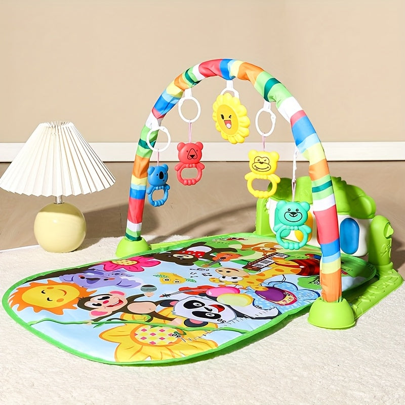 New Baby Toy Foot Piano Fitness Stand for 0-12 Months – Early Education Puzzle Gift for Boys &amp; Girls Aged 3, 6, 12 Months