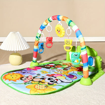 New Baby Toy Foot Piano Fitness Stand for 0-12 Months – Early Education Puzzle Gift for Boys &amp; Girls Aged 3, 6, 12 Months