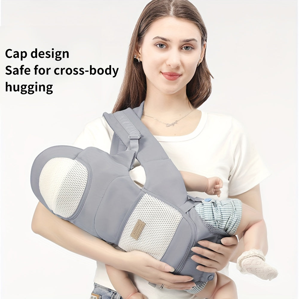 6-in-1 Ergonomic Baby Carrier with Hip Seat | Newborn to Toddler 0–48 Months | Breathable Mesh