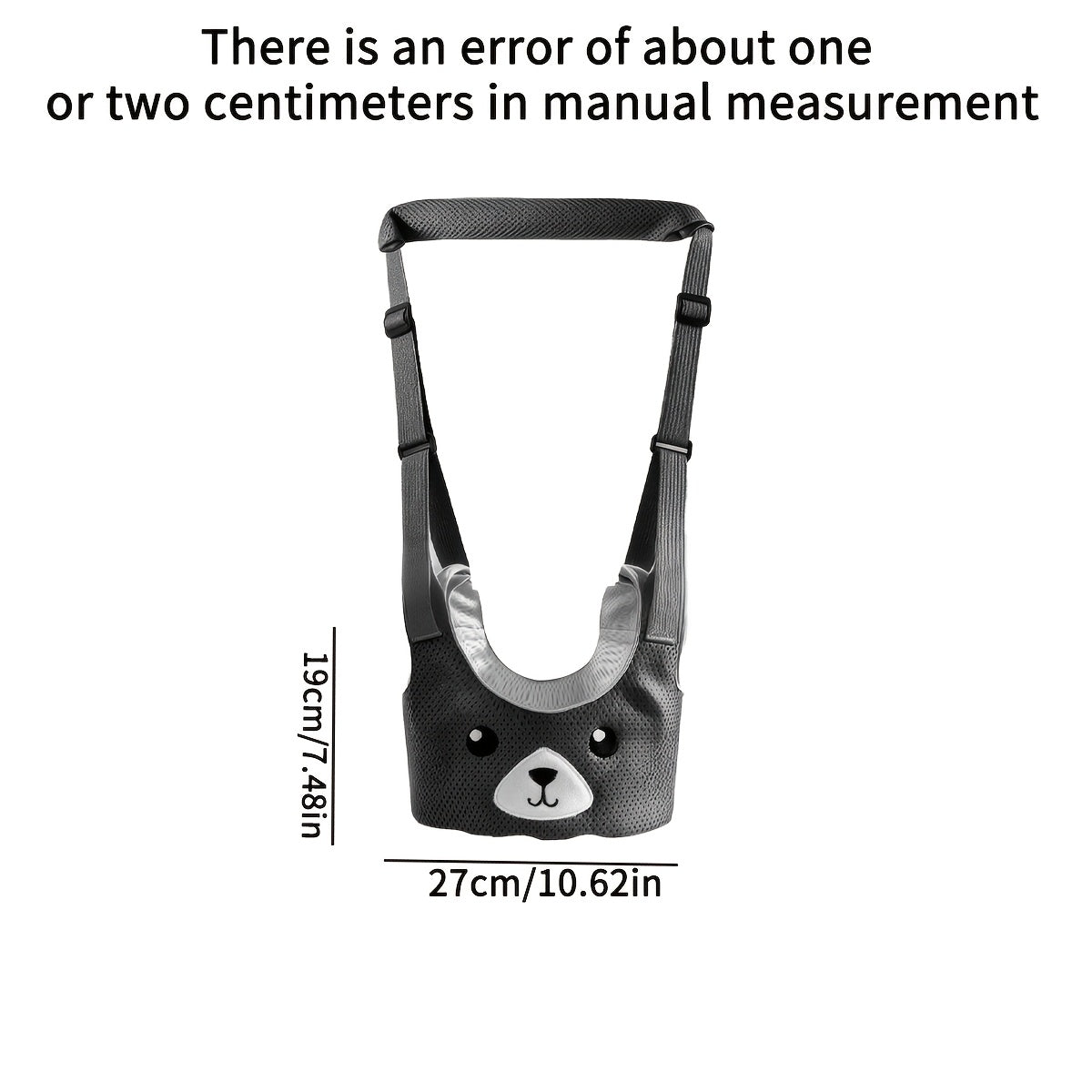 Adjustable Baby Walking Harness with Breathable Mesh Chest Support