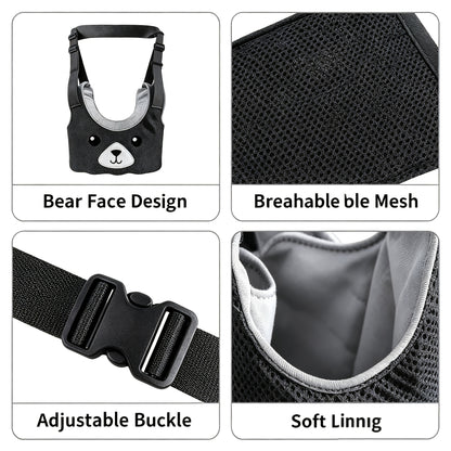 Adjustable Baby Walking Harness with Breathable Mesh Chest Support