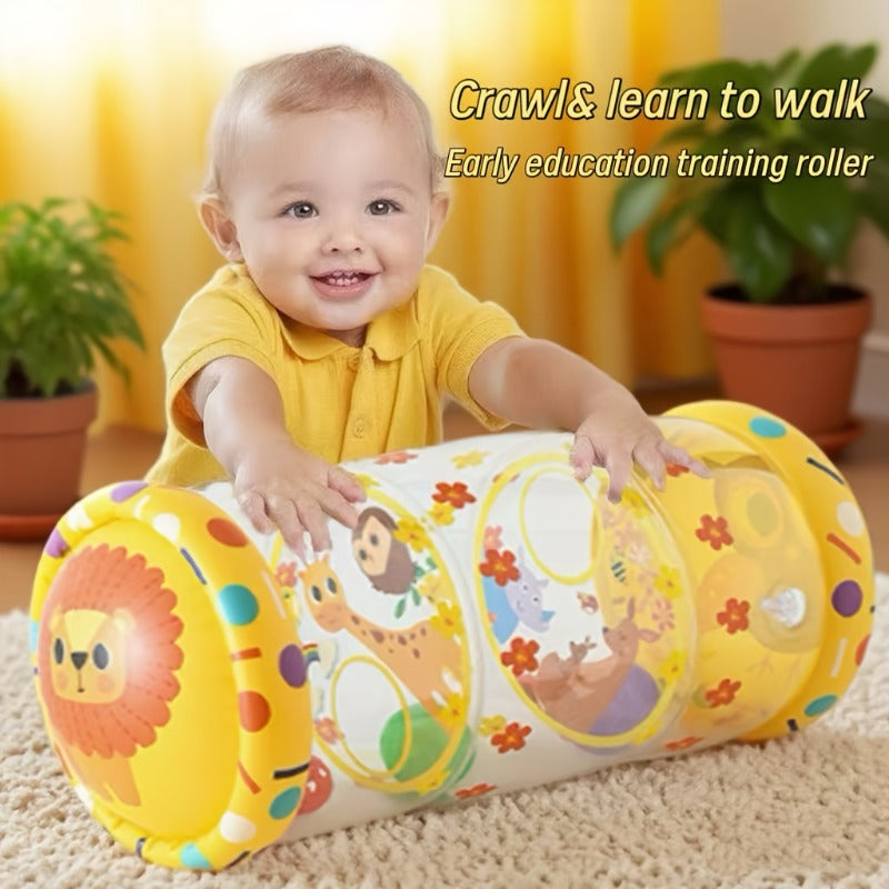 Inflatable Infant Tummy Time &amp; Crawling Development Toy, No Air Pump Included.