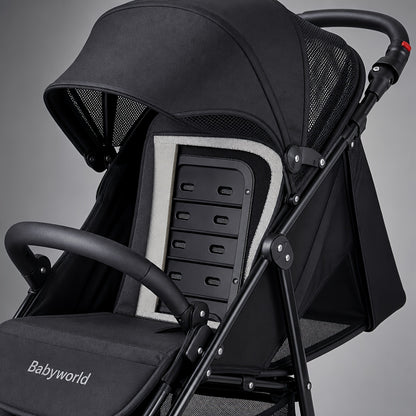 Multifunctional Baby Stroller with Sunshade | Sit or Lie Down | Travel Essential
