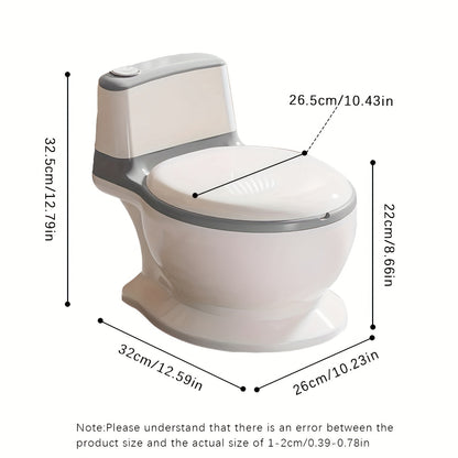 Kids’ Potty Training Toilet with Realistic Toilet-Seat Design, 18+ Months