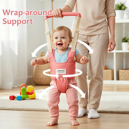 Adjustable Baby Walking Harness with Detachable Crotch Strap