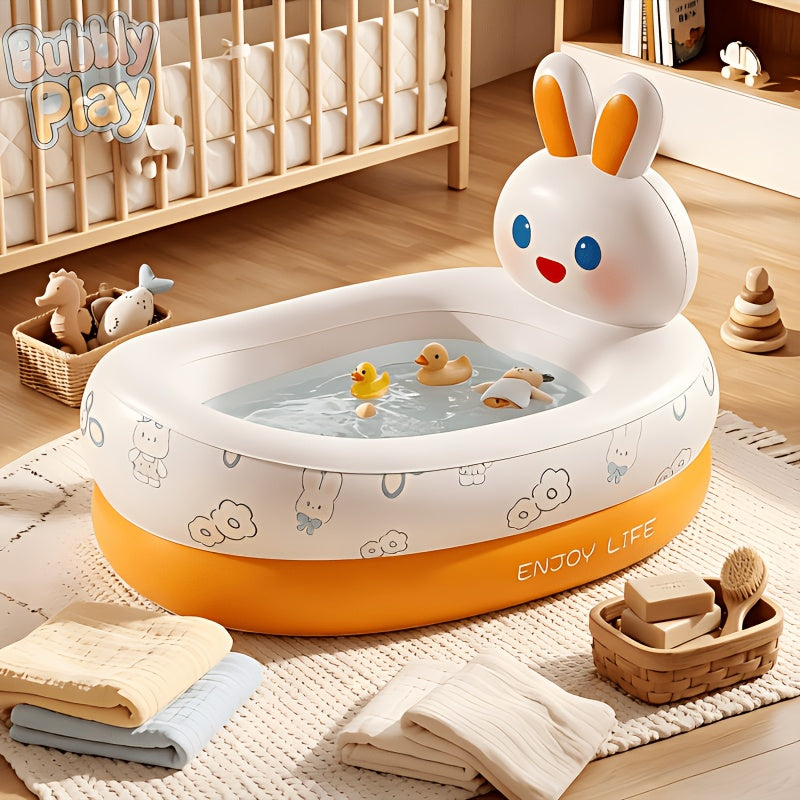 Inflatable Bathtub, Pay Attention to The Size. Small Bathtub Or Swimming Pool, Pet Bathtub, Cute, Soft, Foldable And Portable, Multi-Functional, Suitable for Indoor, Outdoor, Travel, Garden, Balcony. Four Seasons, Mother&