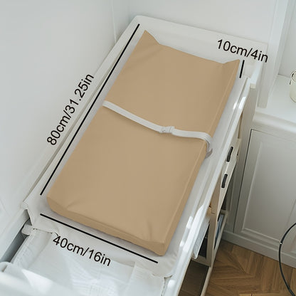 Portable Tabletop Diaper Changing Pad with Seat Belt, Waterproof &amp; Non-Slip