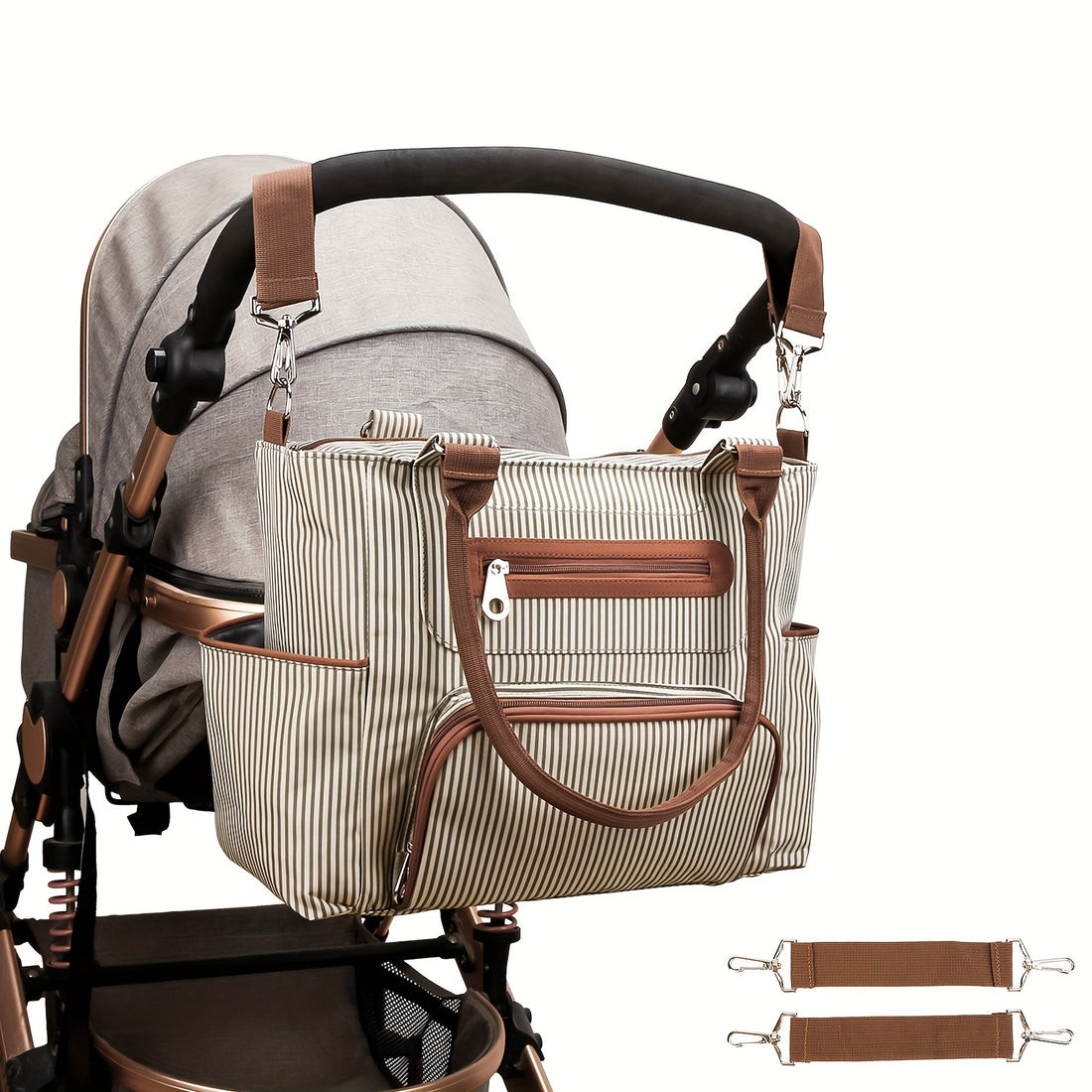The Wild Explorer Diaper Bag – 7-Piece Nappy Tote Set