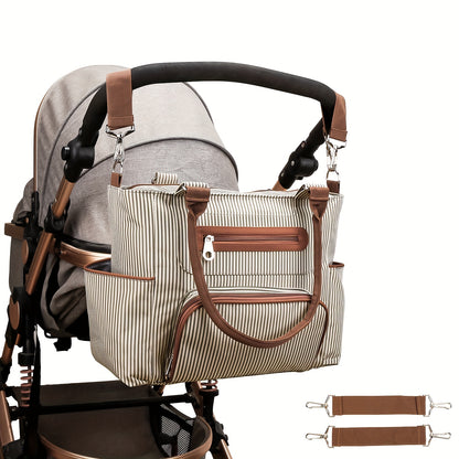 The Wild Explorer Diaper Bag – 7-Piece Nappy Tote Set