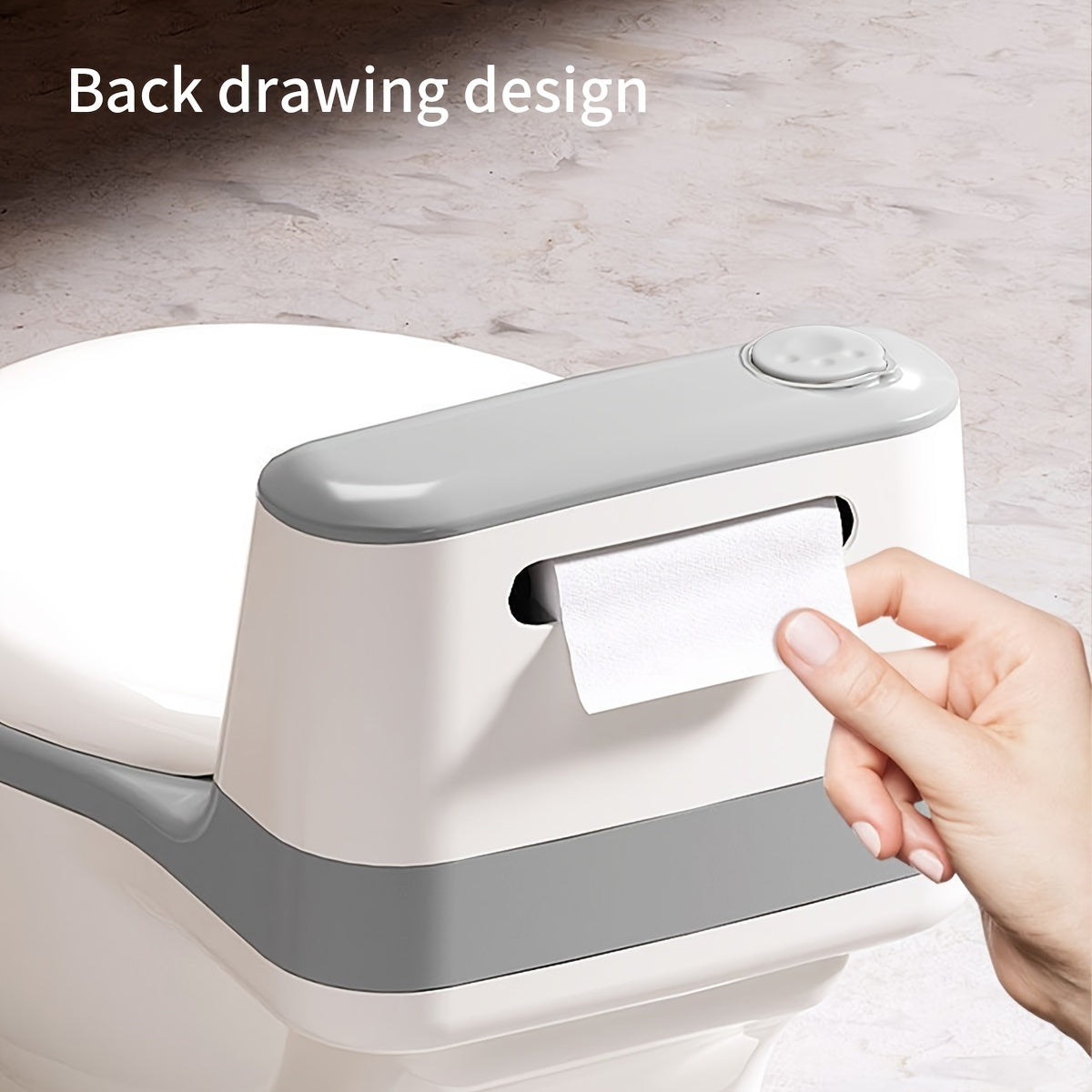 Kids’ Potty Training Toilet with Realistic Toilet-Seat Design, 18+ Months