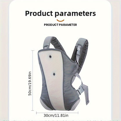 Multifunctional Baby Carrier with Waist Seat | Breathable &amp; Lightweight | Front or Back Carrying