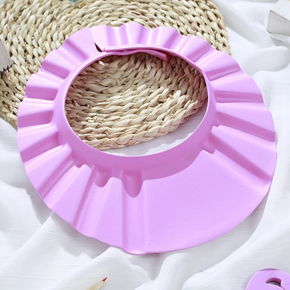 2-Piece Adjustable Shampoo Caps for Kids, Eye-Protection Shower Visors