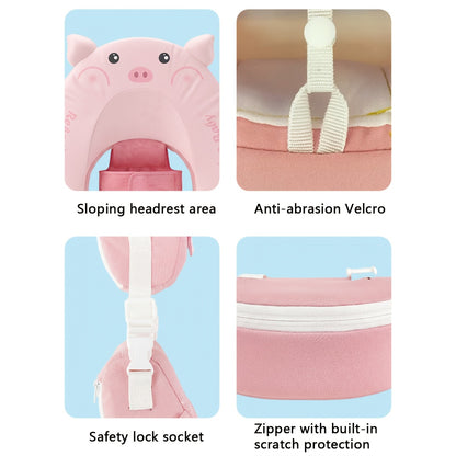 A Cartoon Dolphin and Piglet-shaped Children&